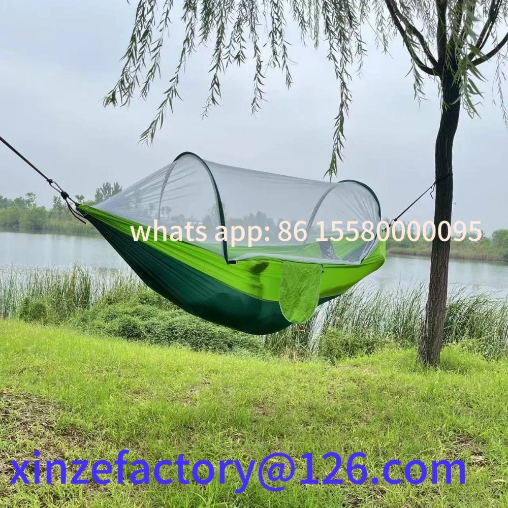 Customizable Outdoor Camping High Strength Parachute Fabric With Mosquito Net Lightweight Hammocks
Customizable Outdoor Camping High Strength Parachute Fabric With Mosquito Net Lightweight Hammocks