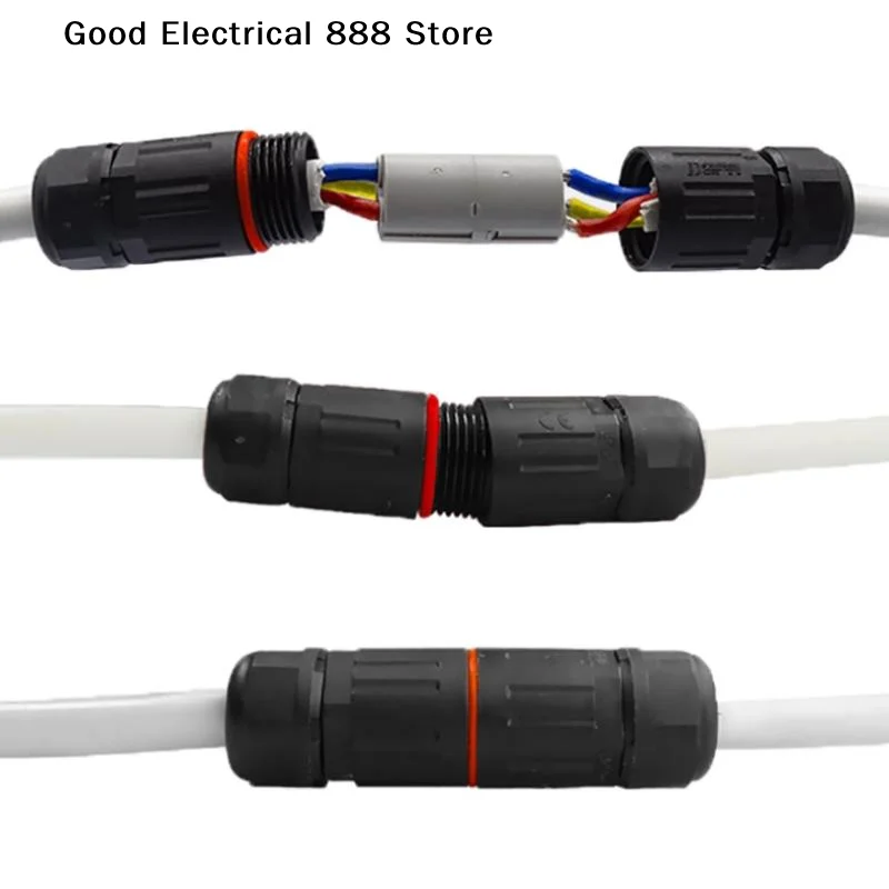 【GE】IP68 Cable Connector Outdoor Waterproof Joint Electrical Terminal Wire Adapter CDF-M3 2-3 Core Straight Through Connector
【GE】IP68 Cable Connector Outdoor Waterproof Joint Electrical Terminal Wire Adapter CDF-M3 2-3 Core Straight Through Connector