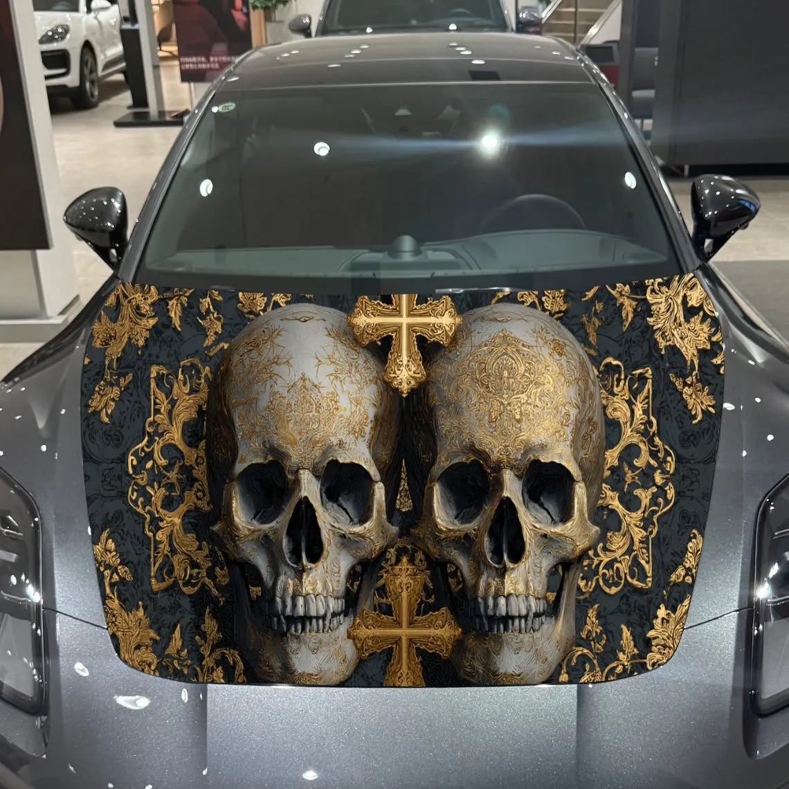 Крест Череп Металлический Узор Капот Автомобиля Виниловые Наклейки Защита Поверхности Автомобиля Наклейка Украшения Крышки Виниловые Обертки Водонепроницаемые Самостоятельные
Крест Череп Металлический Узор Капот Автомобиля Виниловые Наклейки Защита Поверхности Автомобиля Наклейка Украшения Крышки Виниловые Обертки Водонепроницаемые Самостоятельные