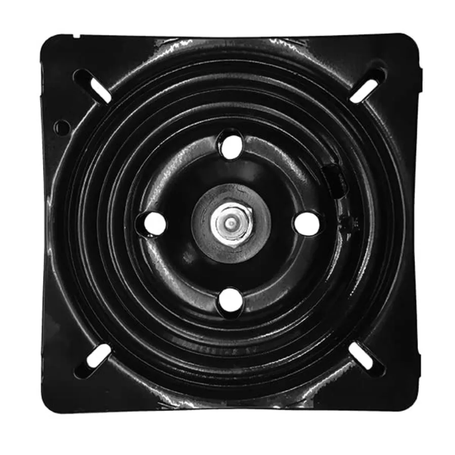 8 inch Heavy Duty Replacement Bar Stool Swivel - Flat Profile - Black - Made in The USA - S5597
8 inch Heavy Duty Replacement Bar Stool Swivel - Flat Profile - Black - Made in The USA - S5597