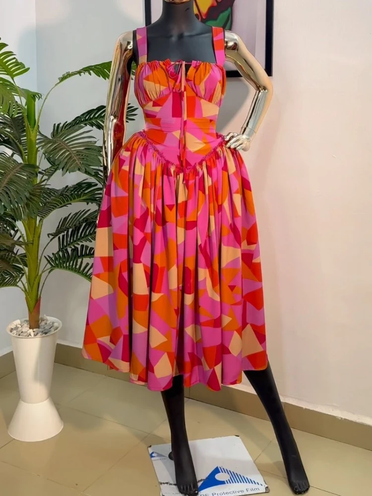 Fashion Printed Women Long Dresses Beach Holiday Street Bowknot Crop High Waist Big Swing Fake 2 Piece Party Dress 2025 New
Fashion Printed Women Long Dresses Beach Holiday Street Bowknot Crop High Waist Big Swing Fake 2 Piece Party Dress 2025 New