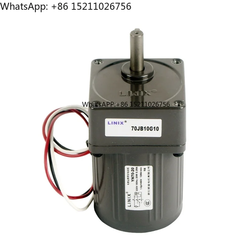 YN70-20/70JB10G1032 20w Single Phase 230V Totally Enclosed 50/60Hz 1250RPM Small Ac Gear Motor
YN70-20/70JB10G1032 20w Single Phase 230V Totally Enclosed 50/60Hz 1250RPM Small Ac Gear Motor