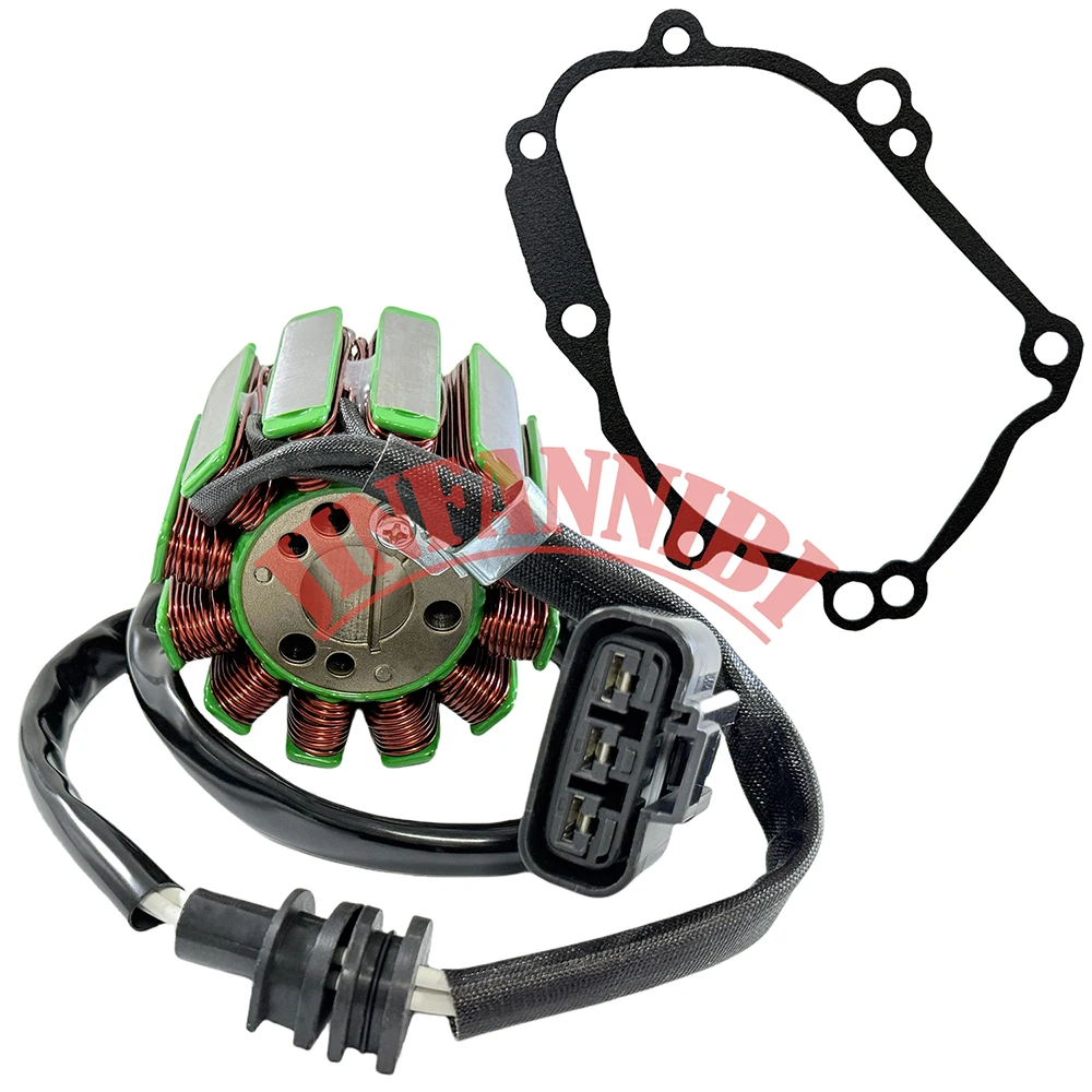 Magneto Stator Coil & Cover Gasket Kit For Yamaha YZF-R1 FZ1 FZ8 #2D1-15451-10
Magneto Stator Coil & Cover Gasket Kit For Yamaha YZF-R1 FZ1 FZ8 #2D1-15451-10