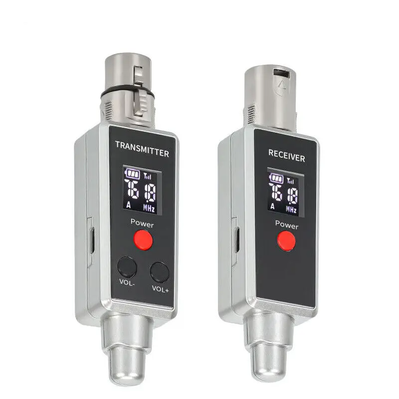 Mic Wired To Wireless XLR Transmitter Receiver Transmitter Transmission System
Mic Wired To Wireless XLR Transmitter Receiver Transmitter Transmission System
