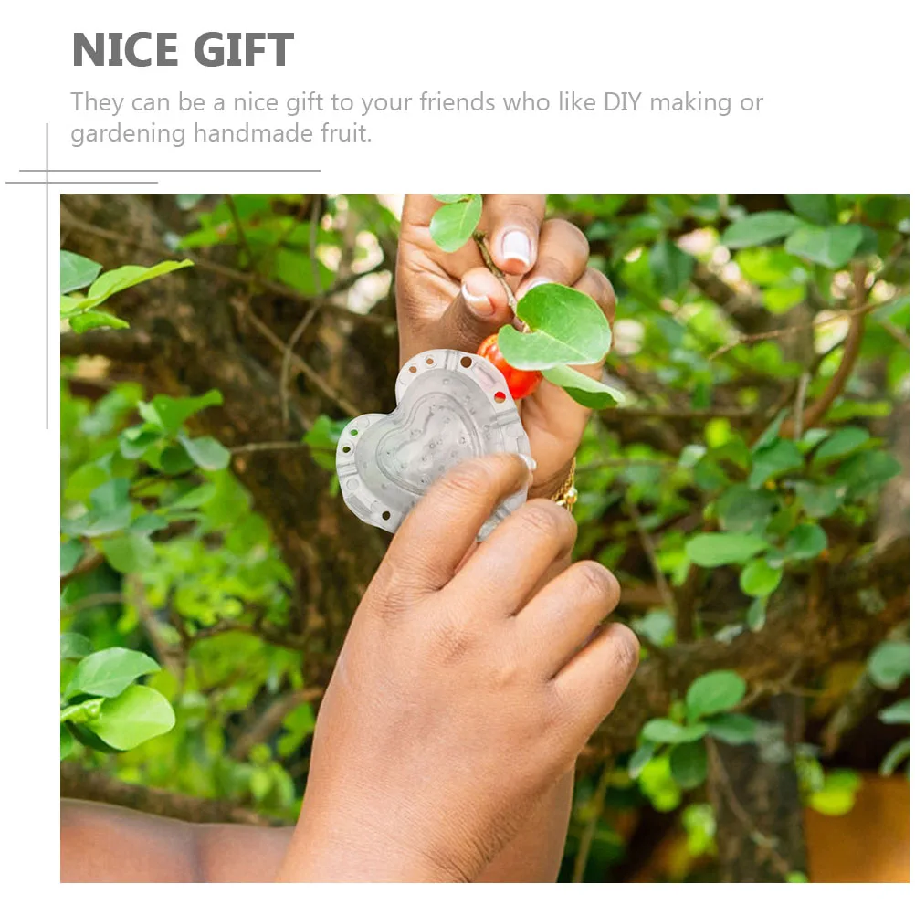 4pcs Heart Shape Molds For Fruit Art Diy Crafts Making Household Kitchen Supplies Garden Fruit Setting Shapers Plastic Molds
4pcs Heart Shape Molds For Fruit Art Diy Crafts Making Household Kitchen Supplies Garden Fruit Setting Shapers Plastic Molds