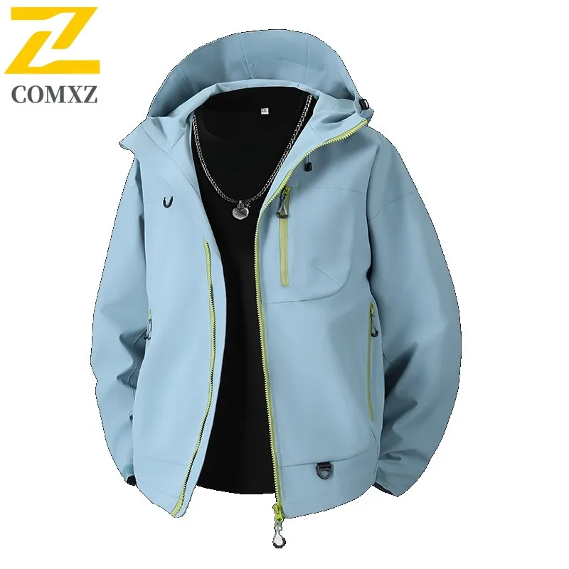 COMXZ Men Mountain Style Windbreaker Jacket Outdoor Hiking Coat Waterproof Breathable Trekking Wear Lightweight Camping Gear 
COMXZ Men Mountain Style Windbreaker Jacket Outdoor Hiking Coat Waterproof Breathable Trekking Wear Lightweight Camping Gear