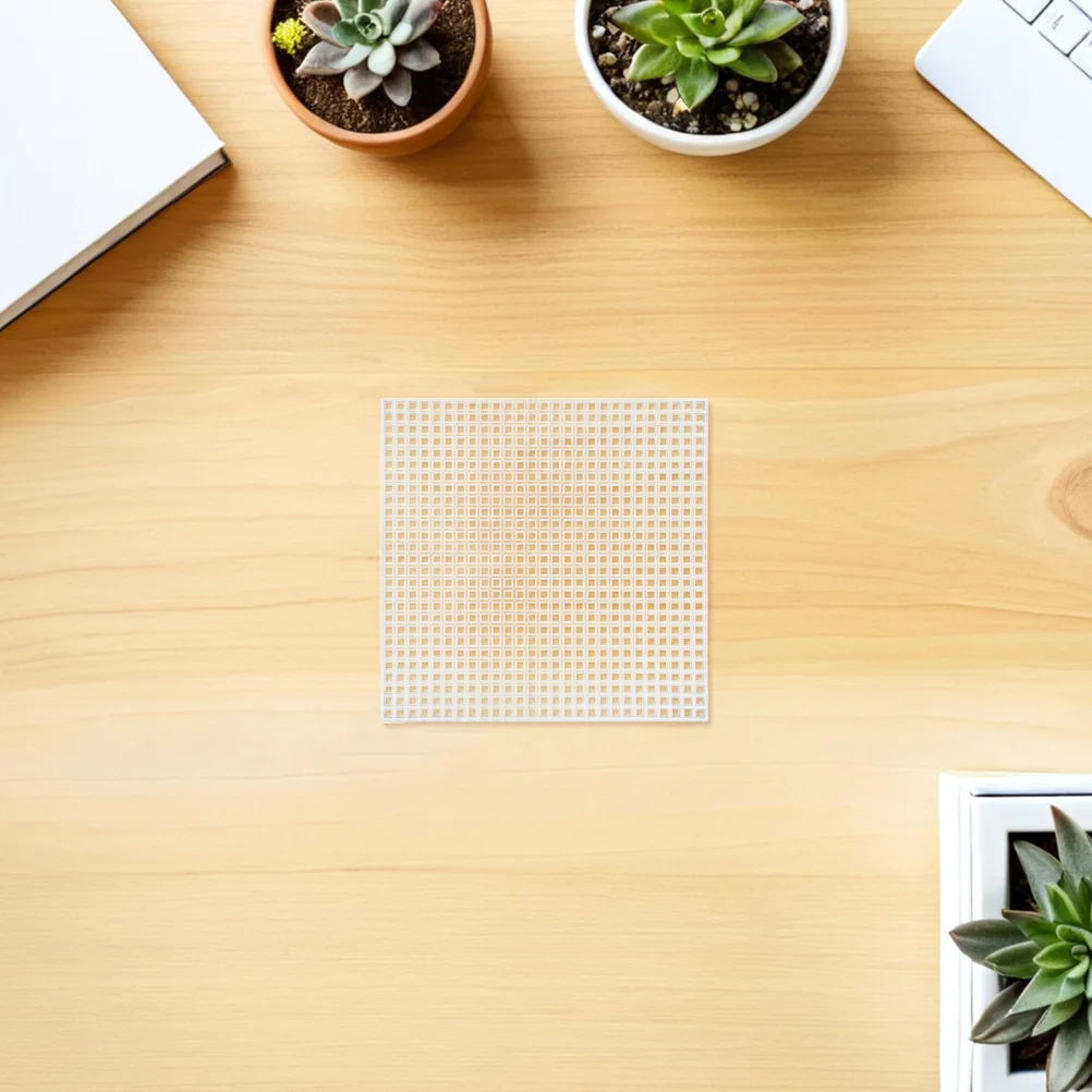 10Pcs Embroidery Mesh Fabric Square Plastic Canvas 20x20cm for Cross Stitch Craft Grid DIY Sewing Projects Mesh Sheets
10Pcs Embroidery Mesh Fabric Square Plastic Canvas 20x20cm for Cross Stitch Craft Grid DIY Sewing Projects Mesh Sheets