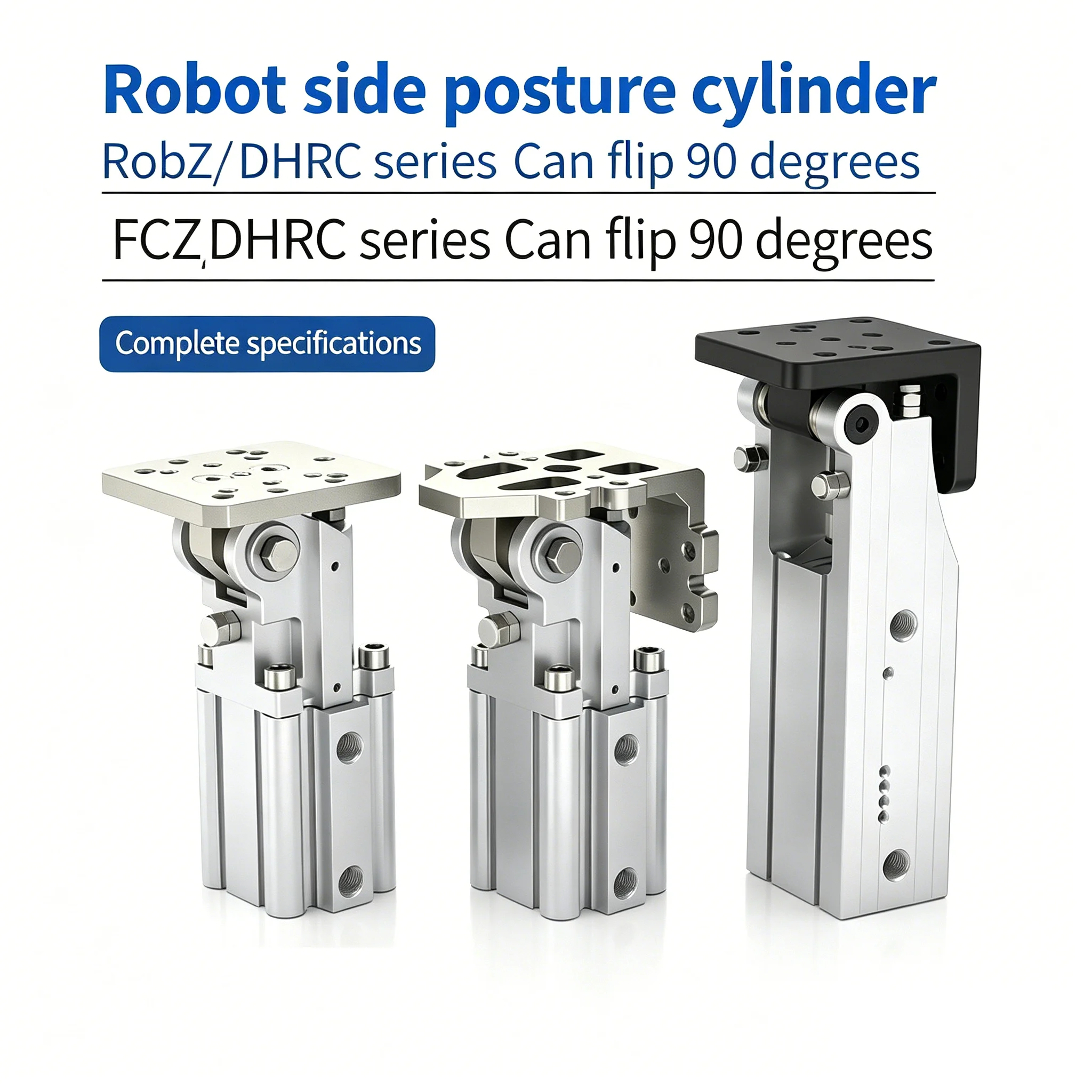 DHRC32-30LB/ZB Clamp 90 Degree Flip Cylinder Pneumatic Manipulator Accessories FCZ Side Posture Block Lever
DHRC32-30LB/ZB Clamp 90 Degree Flip Cylinder Pneumatic Manipulator Accessories FCZ Side Posture Block Lever