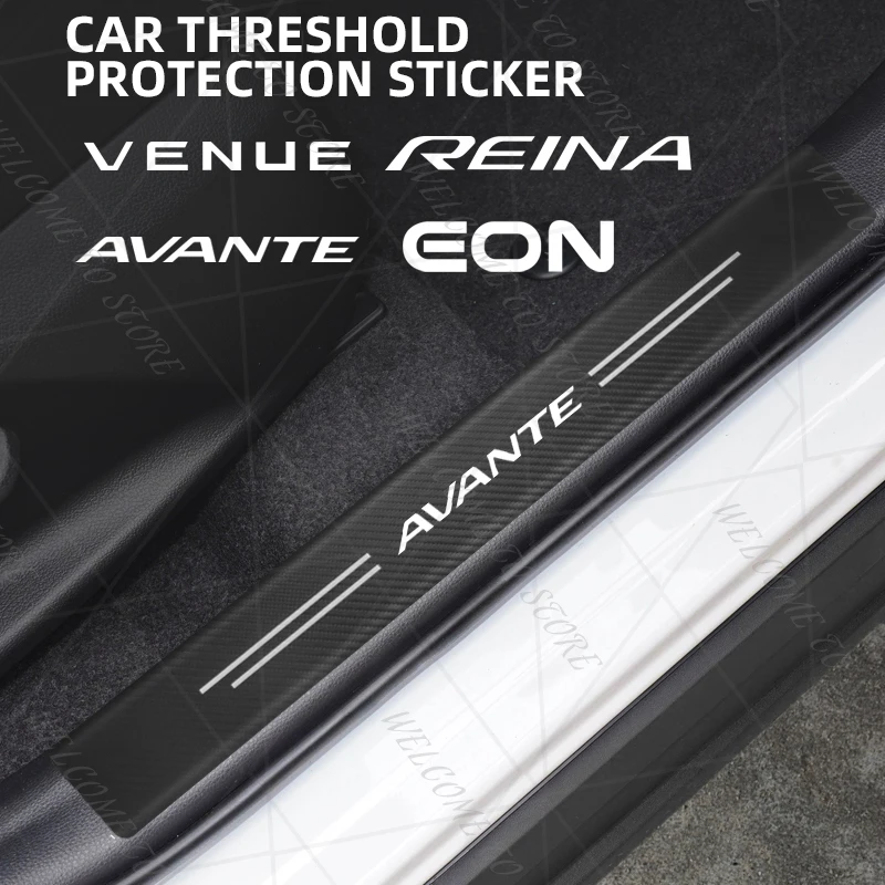 For Avante Venue Reina Eon LOGO 4/5PCS 1Set Carbon Fiber Car Door Sill Guard Trunk Cover Protector Stickers Accessories
For Avante Venue Reina Eon LOGO 4/5PCS 1Set Carbon Fiber Car Door Sill Guard Trunk Cover Protector Stickers Accessories