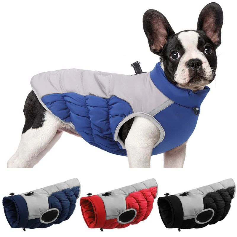 French Bulldog Pet Clothes Winter Waterproof Big Dog Coat Jacket for Medium Large Dogs Shepherd mascotas Clothingdisfraz perro
French Bulldog Pet Clothes Winter Waterproof Big Dog Coat Jacket for Medium Large Dogs Shepherd mascotas Clothingdisfraz perro