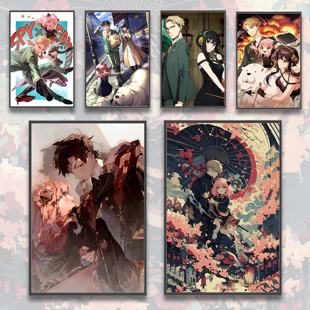 SPY FAMILY Self-adhesive Poster Popular Japanese Anime Wallpaper Wall Art HD Cartoons Decor Boy Gift Home Decoration Painting 
SPY FAMILY Self-adhesive Poster Popular Japanese Anime Wallpaper Wall Art HD Cartoons Decor Boy Gift Home Decoration Painting