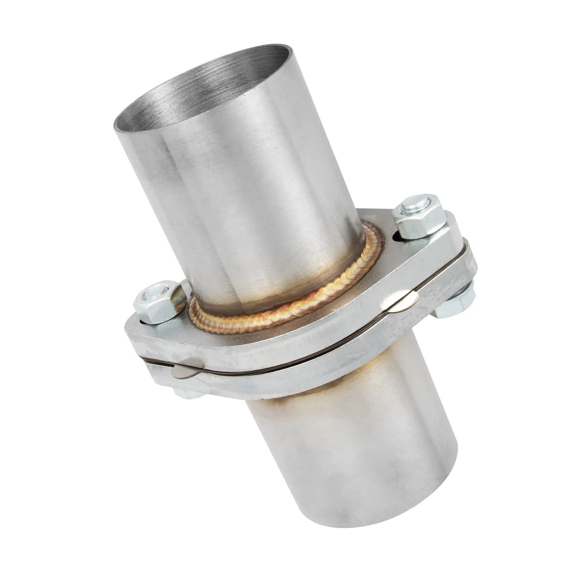 Universal Exhaust Repair Joint 2.25 Inch ID To OD With Stainless Steel Gasket And Dual Bolt Clamp
Universal Exhaust Repair Joint 2.25 Inch ID To OD With Stainless Steel Gasket And Dual Bolt Clamp