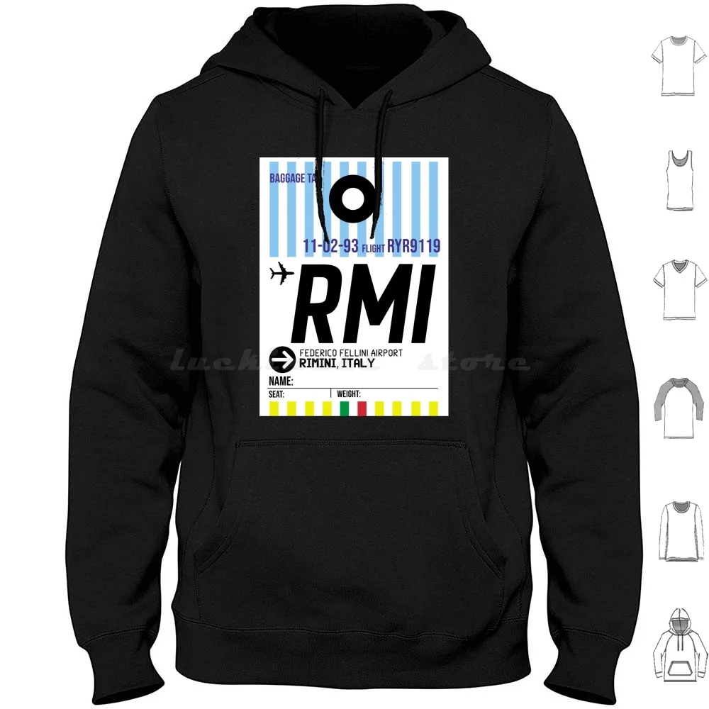 Federico Fellini International Airport ( Rmi ) Baggage Tag Hoodie Cotton Long Sleeve Rimini Italy Emilia Italia Rimini
Federico Fellini International Airport ( Rmi ) Baggage Tag Hoodie Cotton Long Sleeve Rimini Italy Emilia Italia Rimini