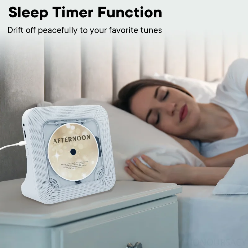 LCD Display Sleep Timer HiFi Stereo Dual Speakers Bluetooth FM Radio Desktop CD Player for Home with Remote Control EQ Sound AUX
LCD Display Sleep Timer HiFi Stereo Dual Speakers Bluetooth FM Radio Desktop CD Player for Home with Remote Control EQ Sound AUX