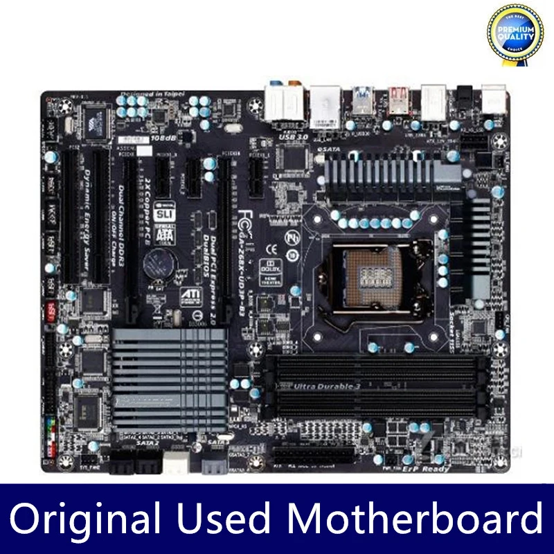 Б/у GA-Z68X-UD3P-B3 Z68X-UD3P-B3 Материнская плата для настольных ПК Z68 Разъем LGA 1155 i3 i5 i7 DDR3 32 ГБ Оригинальная материнская плата в продаже
Б/у GA-Z68X-UD3P-B3 Z68X-UD3P-B3 Материнская плата для настольных ПК Z68 Разъем LGA 1155 i3 i5 i7 DDR3 32 ГБ Оригинальная материнская плата в продаже