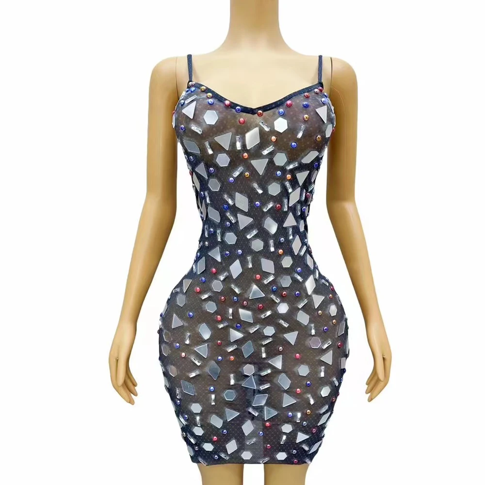 Sexy Silver Mirrors Pearls Rhinestones Birthday Celebrate Dress Summer Outfit Party Singer Collection Singer Photoshoot Costume
Sexy Silver Mirrors Pearls Rhinestones Birthday Celebrate Dress Summer Outfit Party Singer Collection Singer Photoshoot Costume