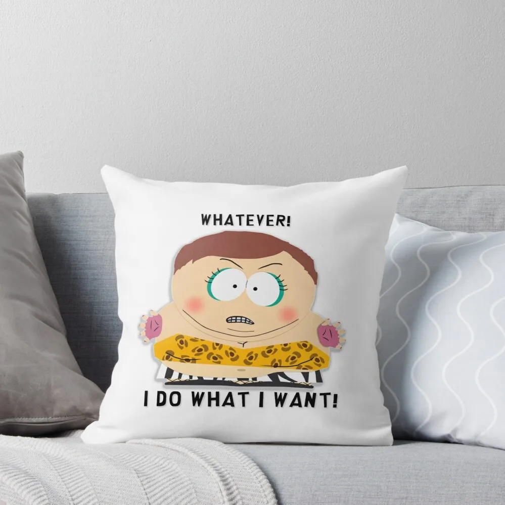 South Park - Cartman - Whatever! I do what I want! Classic . Throw Pillow Christmas Pillow Cases Luxury Sofa Cushions pillow
South Park - Cartman - Whatever! I do what I want! Classic . Throw Pillow Christmas Pillow Cases Luxury Sofa Cushions pillow