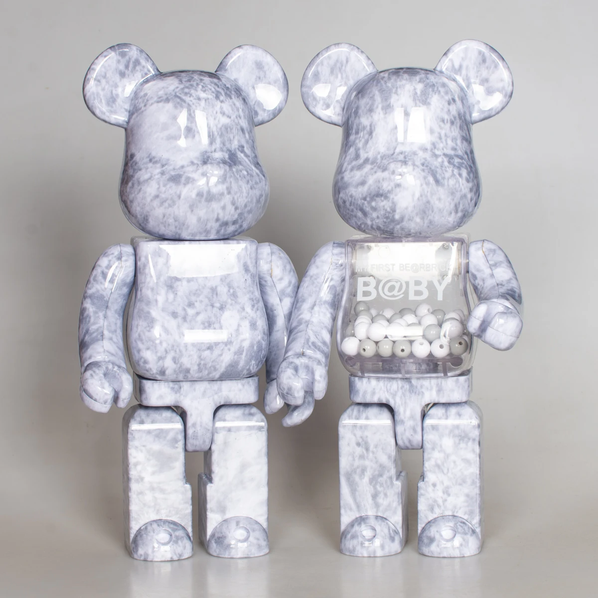 Bearbrick 400% Gray Marble And Qianqiu 28 Cm Height 11 Inches Collection Gift Joints Can Rotate Figures Trendy Toy Doll 
Bearbrick 400% Gray Marble And Qianqiu 28 Cm Height 11 Inches Collection Gift Joints Can Rotate Figures Trendy Toy Doll