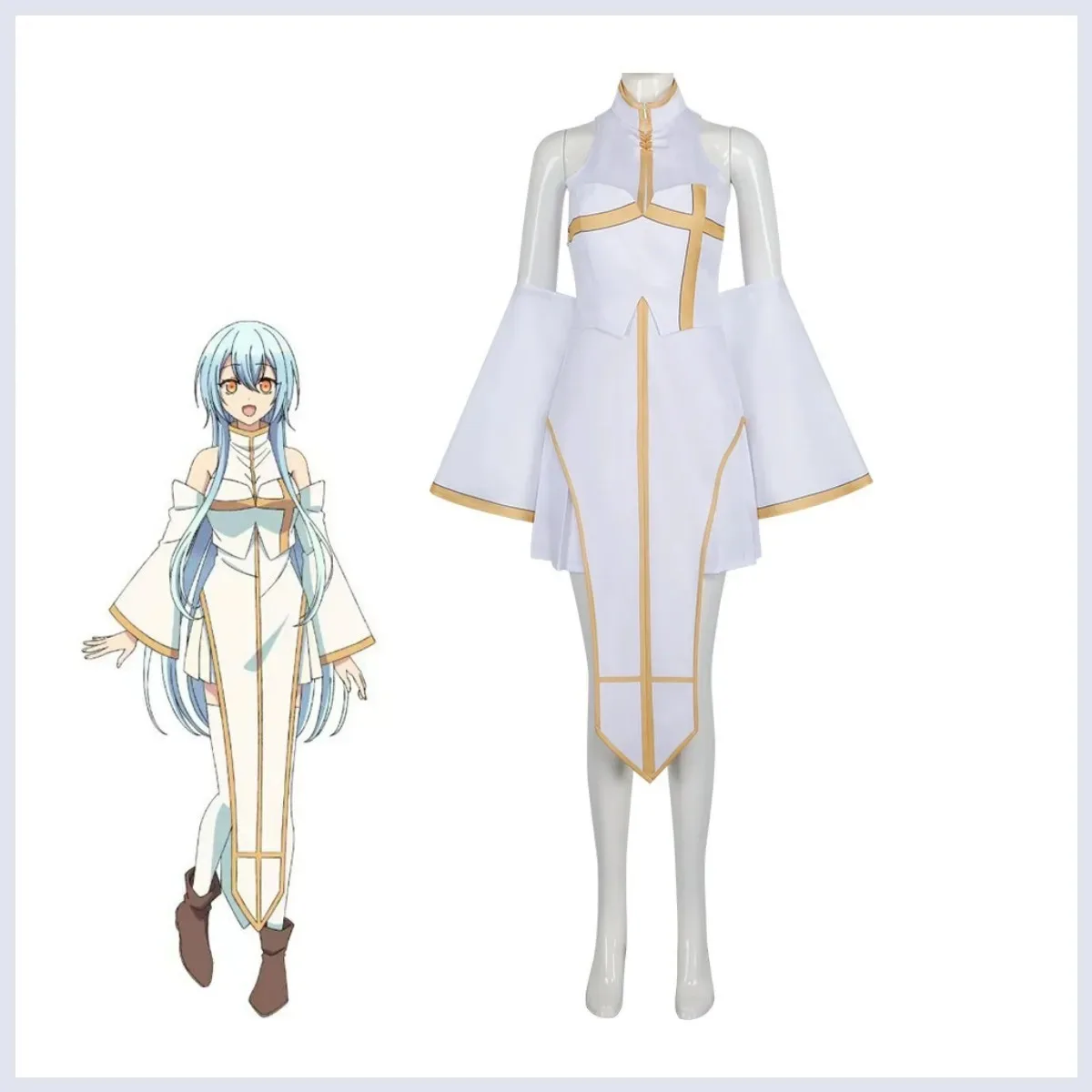 Аниме I Want To Confess My Love To The Lovely Girl From The Brave Squad Cecilia Косплей Костюм Белая Юбка Женщина Карнавальная Вечеринка
Аниме I Want To Confess My Love To The Lovely Girl From The Brave Squad Cecilia Косплей Костюм Белая Юбка Женщина Карнавальная Вечеринка