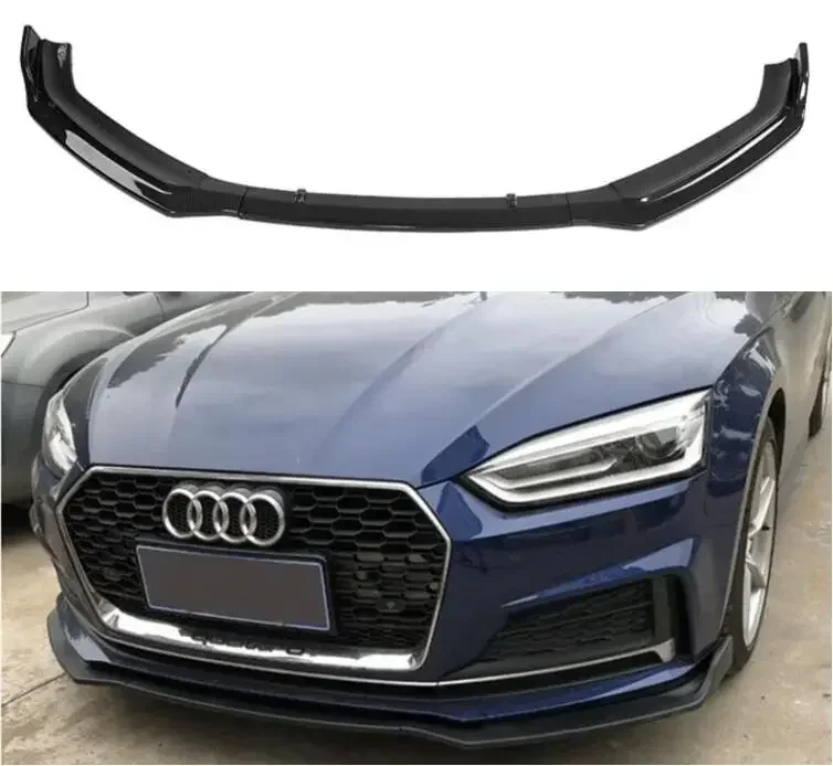 ABS PAINT CARBON FIBER FRONT BUMPER SPOILER LIP SPLITTERS WIND KNFE COVER For Audi A5 S5 Sline B9 2/4Door 2017 2018 2019
ABS PAINT CARBON FIBER FRONT BUMPER SPOILER LIP SPLITTERS WIND KNFE COVER For Audi A5 S5 Sline B9 2/4Door 2017 2018 2019