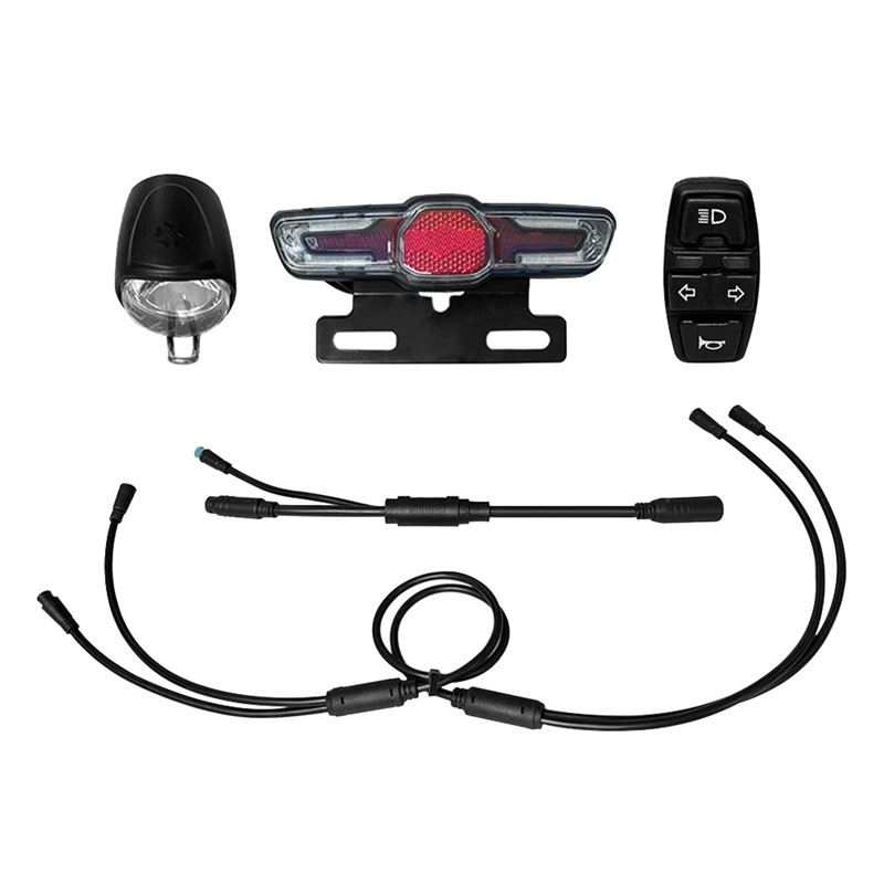 Headlight Kits Ebike DK336 Headlight Kits Replacement Parts For E-Bike Retrofit Horn Headlight Switch And With Ebike Tail Light
Headlight Kits Ebike DK336 Headlight Kits Replacement Parts For E-Bike Retrofit Horn Headlight Switch And With Ebike Tail Light