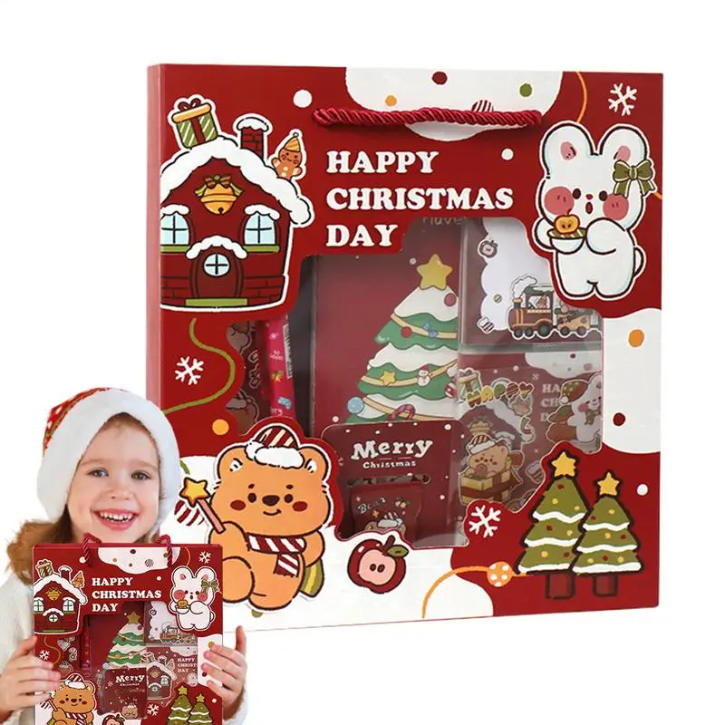 Christmas School Stationery Set Holiday Cartoon Students Stationery Festival Class Reward Back To School Set For Christmas
Christmas School Stationery Set Holiday Cartoon Students Stationery Festival Class Reward Back To School Set For Christmas