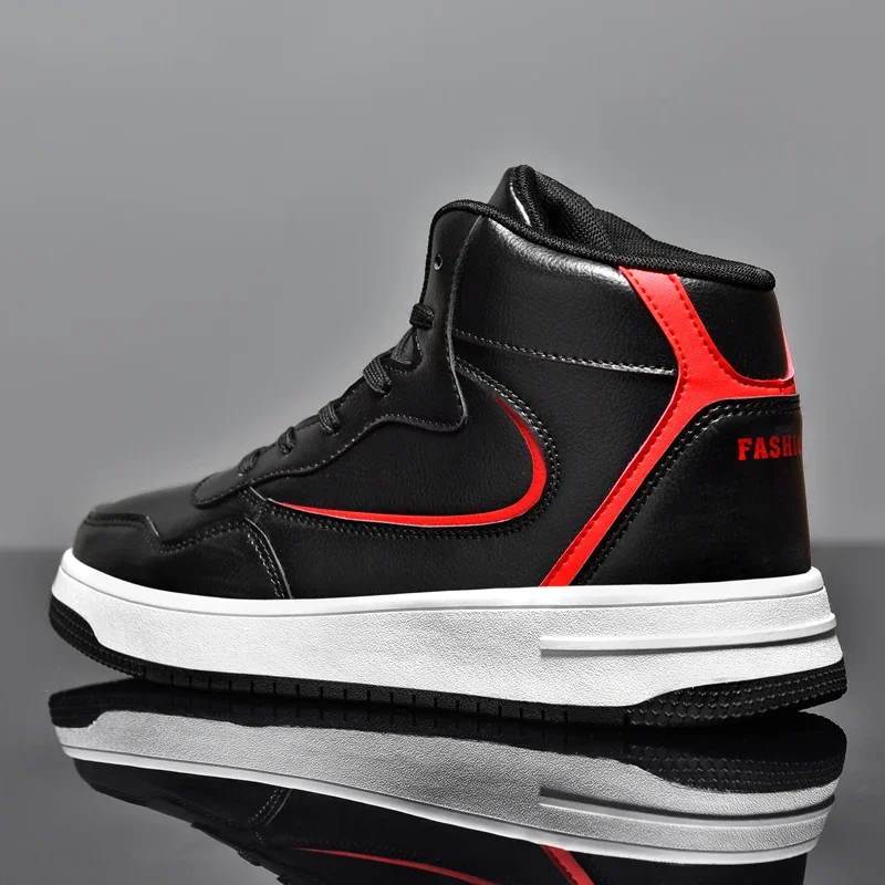 Brand Mens High-top Sneakers Non-slip Basketball Shoes Breathable Tennis Shoes Comfortable Sports Shoes Unisex Sneakers
Brand Mens High-top Sneakers Non-slip Basketball Shoes Breathable Tennis Shoes Comfortable Sports Shoes Unisex Sneakers
