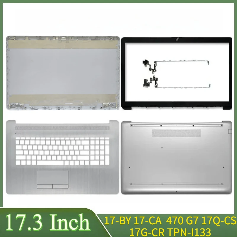 17,3-дюймовый серебристый ноутбук для TPN-I133 17-BY 17-CA 17Q-CS 17G-CR, задняя крышка ЖК-дисплея, передняя рамка, петли, упор для рук, нижняя часть корпуса, петля
17,3-дюймовый серебристый ноутбук для TPN-I133 17-BY 17-CA 17Q-CS 17G-CR, задняя крышка ЖК-дисплея, передняя рамка, петли, упор для рук, нижняя часть корпуса, петля