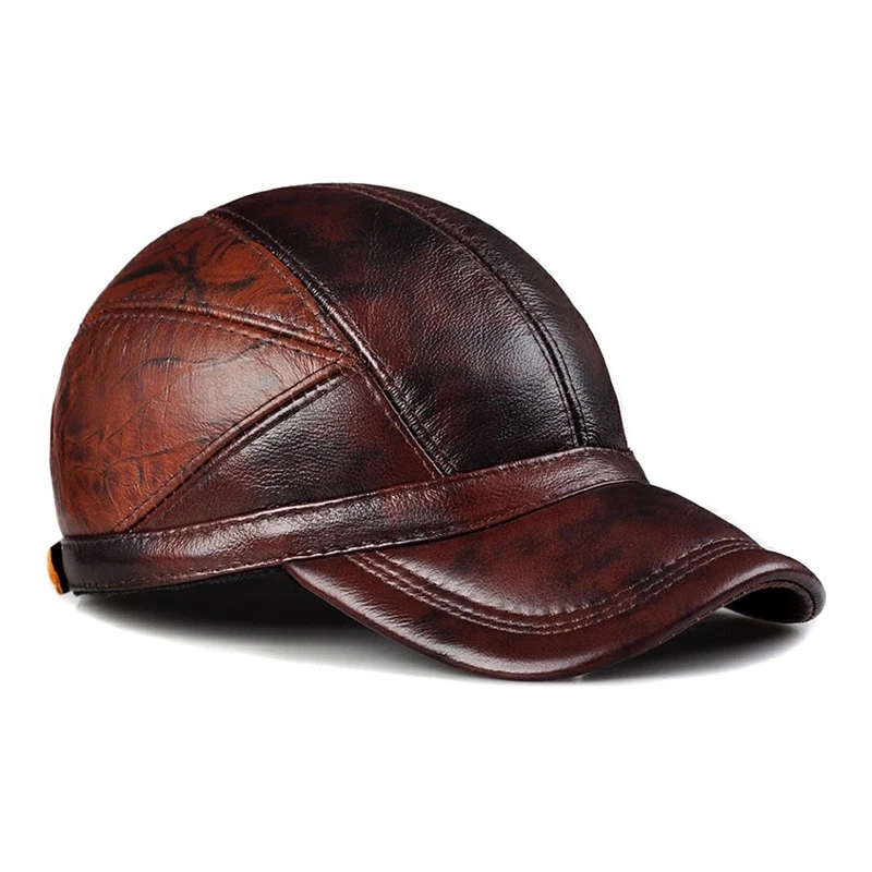 Теплые зимние мужские классические бейсболки из воловьей кожи, качественная шапка из натуральной кожи, морозостойкие шапки-ушанки, регулируемая кепка с козырьком Snapback
Теплые зимние мужские классические бейсболки из воловьей кожи, качественная шапка из натуральной кожи, морозостойкие шапки-ушанки, регулируемая кепка с козырьком Snapback