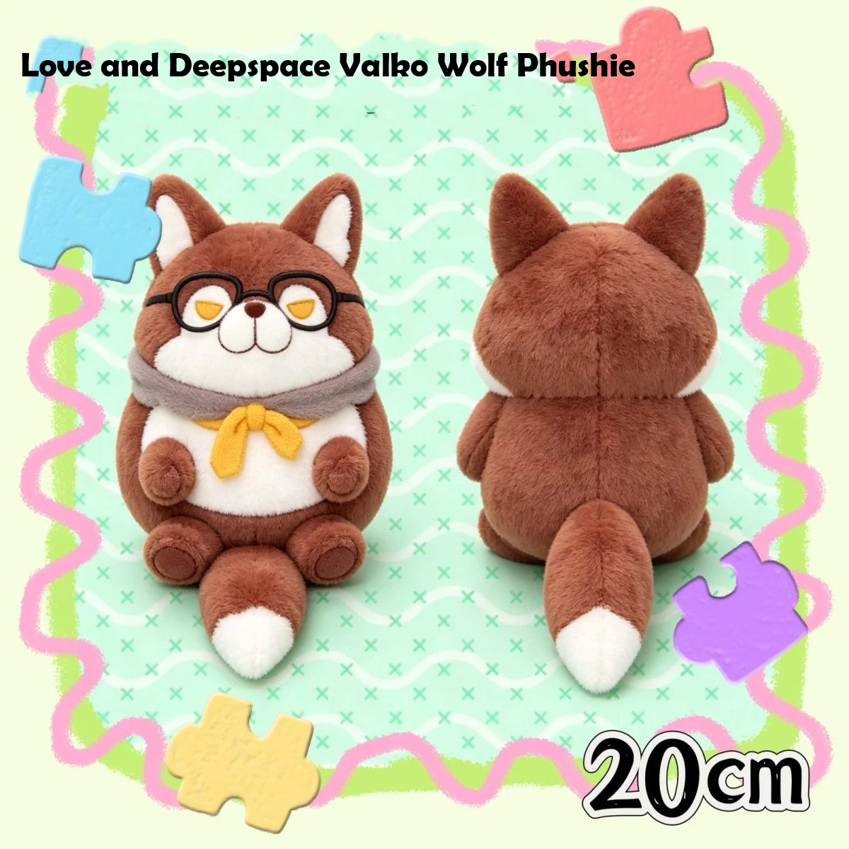 20cm Game Love and Deepspace Valko Wolf Cosplay Plushie Stuffed Doll Valko Plush Doll Toys Decorative Pillow Birthday Xmas Gifts
20cm Game Love and Deepspace Valko Wolf Cosplay Plushie Stuffed Doll Valko Plush Doll Toys Decorative Pillow Birthday Xmas Gifts