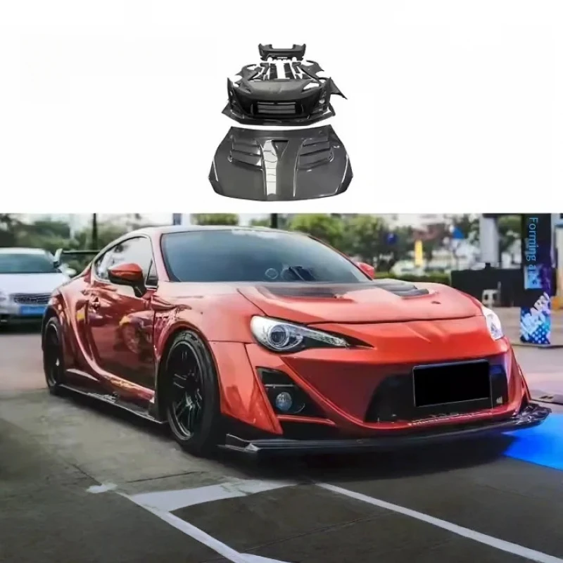 Widebody Design Full Body Kit Suitable For GT86 BRZ Fiberglass Front Rear Bumper Set
Widebody Design Full Body Kit Suitable For GT86 BRZ Fiberglass Front Rear Bumper Set