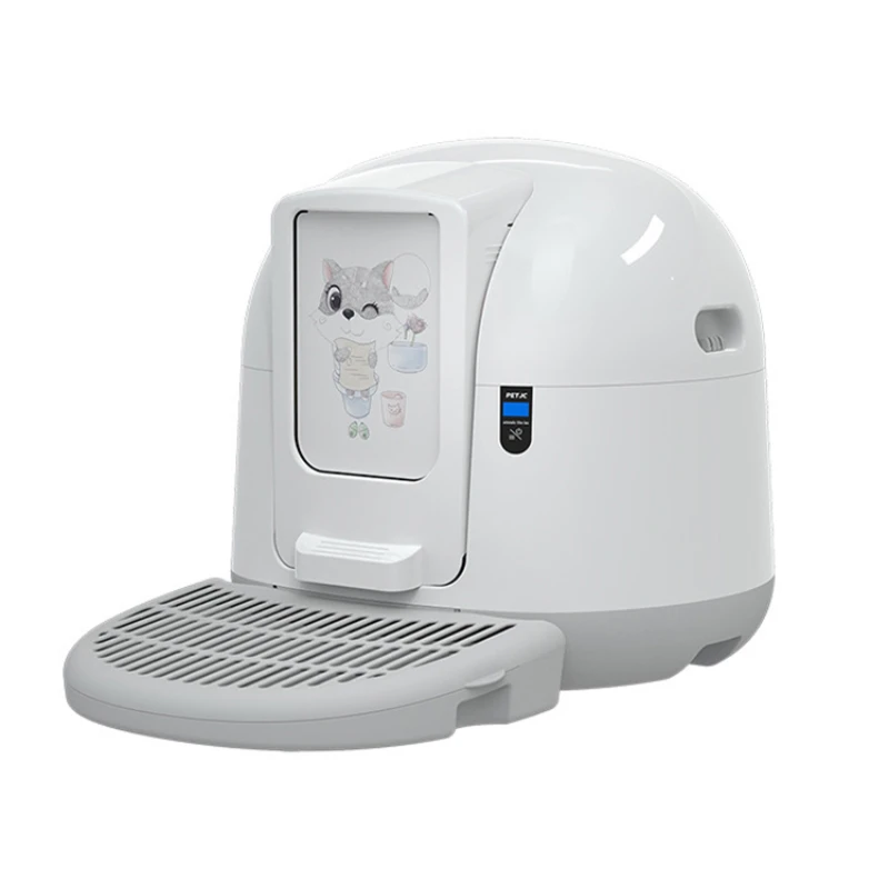 Luxury Large Smart Cat Toilet Self Cleaning Automatic Pet Products Plastic Automatic odor removal Cat Litter Box
Luxury Large Smart Cat Toilet Self Cleaning Automatic Pet Products Plastic Automatic odor removal Cat Litter Box