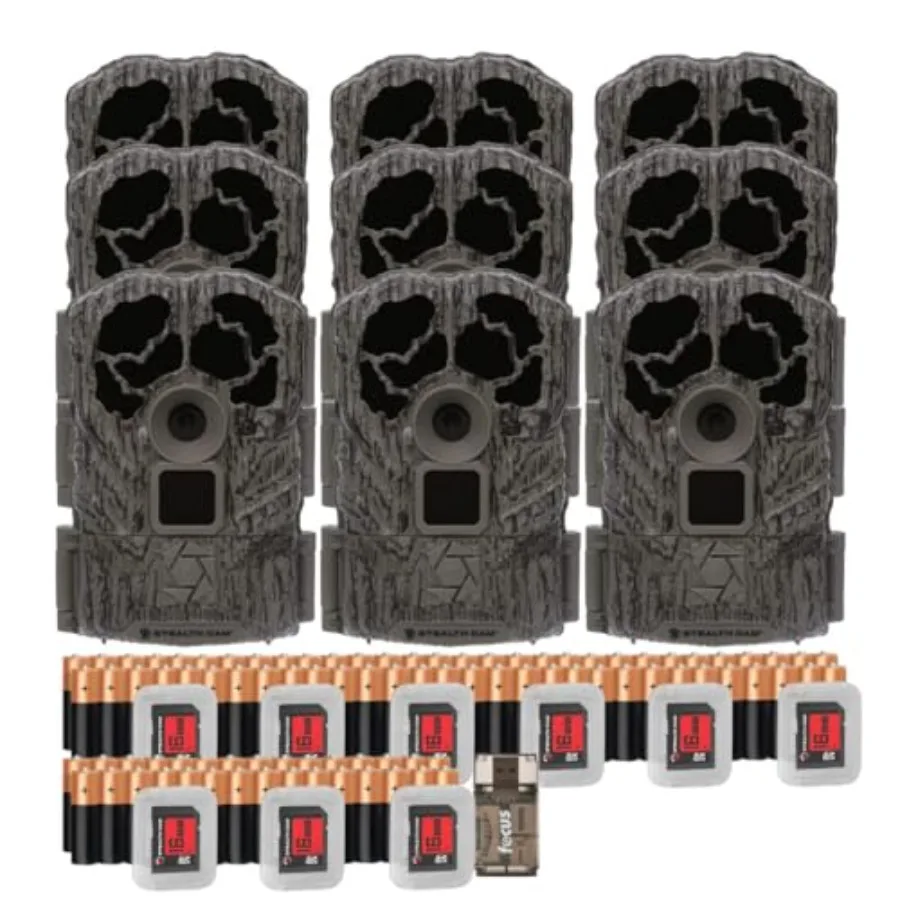 Wildlife monitoring game camera, rugged ABS plastic, black, 16MP resolution with 60ft infrared detection and 480p/30fps burst v
Wildlife monitoring game camera, rugged ABS plastic, black, 16MP resolution with 60ft infrared detection and 480p/30fps burst v