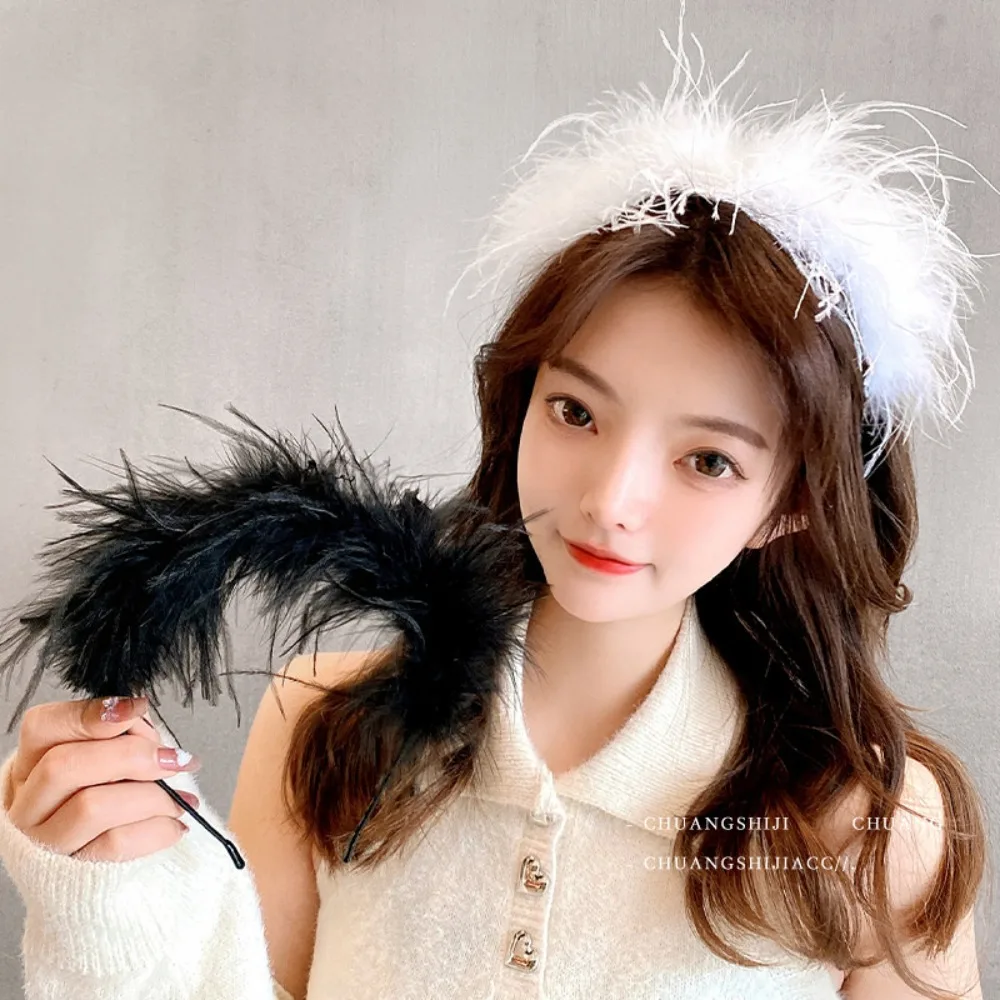 2022 Spring White Black Feather Hairband For Girl Woman Super Fairy Temperament Headband Photo Props Outdoor Fashion Accessories
2022 Spring White Black Feather Hairband For Girl Woman Super Fairy Temperament Headband Photo Props Outdoor Fashion Accessories