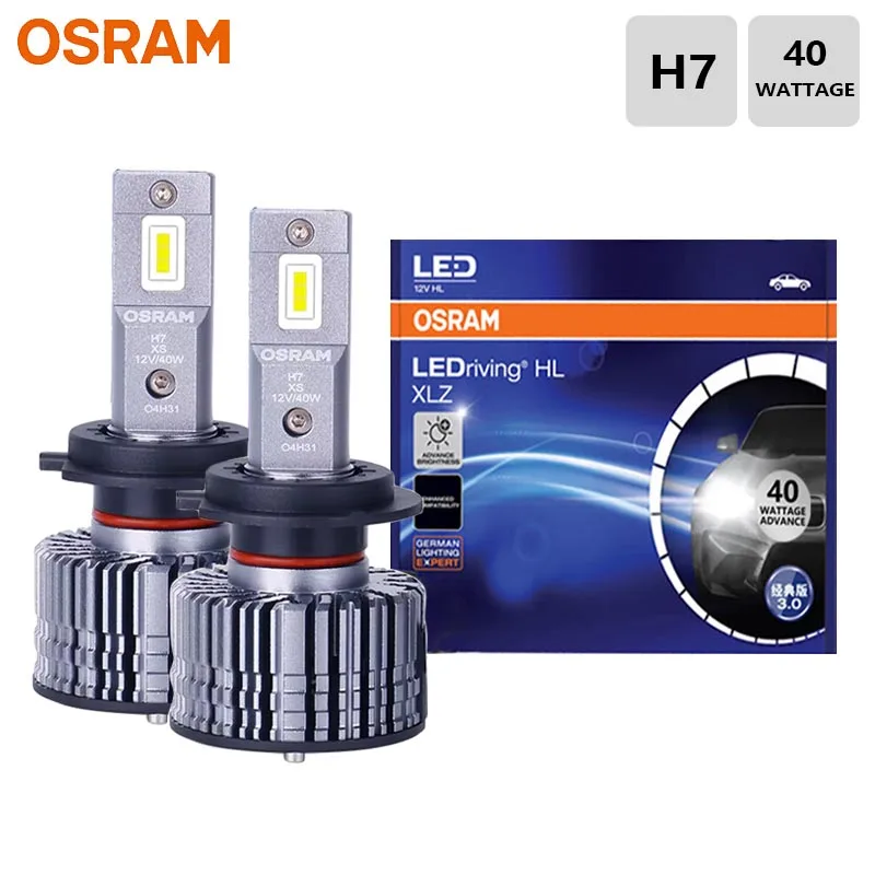 OSRAM LEDriving HL XLZ CLASSIC 3.0 H7 LED Car Headlight Bulb,12V 40W Canbus Super Bright White Auto Lamp Upgrade(Pair)
OSRAM LEDriving HL XLZ CLASSIC 3.0 H7 LED Car Headlight Bulb,12V 40W Canbus Super Bright White Auto Lamp Upgrade(Pair)
