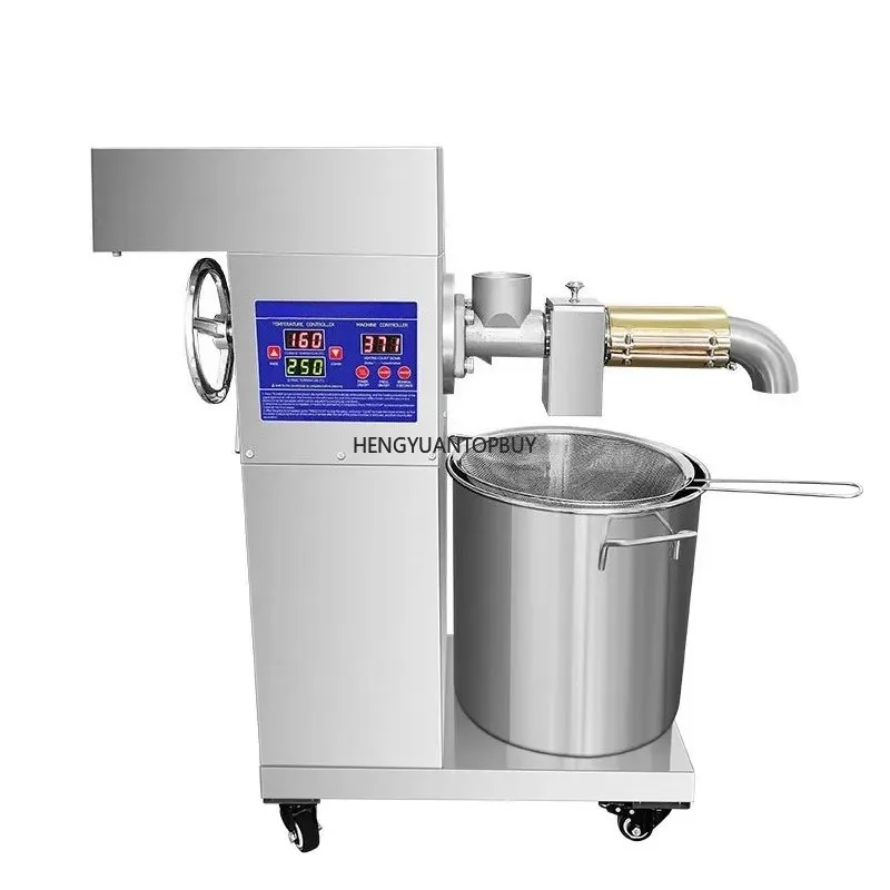 20-30kg/h Automatic Black Seed Oil Press Machine Soyabean Peanut Oil Extractor Machine Oil Press
20-30kg/h Automatic Black Seed Oil Press Machine Soyabean Peanut Oil Extractor Machine Oil Press