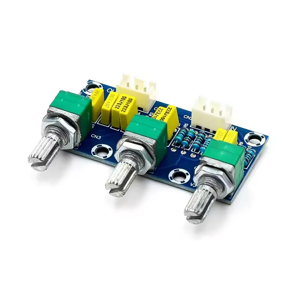3pcs XH M802 Passive Tone Board Preamplifier Bass Treble Control HiFi Audiophile Grade for Amplifier DIY
3pcs XH M802 Passive Tone Board Preamplifier Bass Treble Control HiFi Audiophile Grade for Amplifier DIY