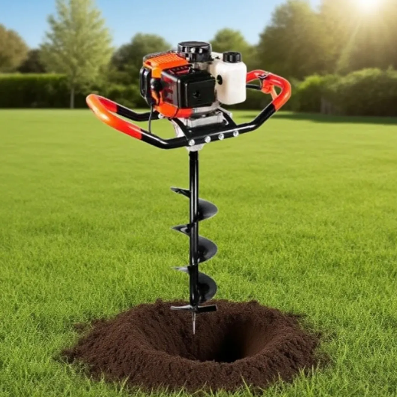 2 Stroke Heavy Duty Garden Tools Earth Auger Machine Post Hole Digger Tree Planting Soil Augers Power Earth Auger for Hole
2 Stroke Heavy Duty Garden Tools Earth Auger Machine Post Hole Digger Tree Planting Soil Augers Power Earth Auger for Hole