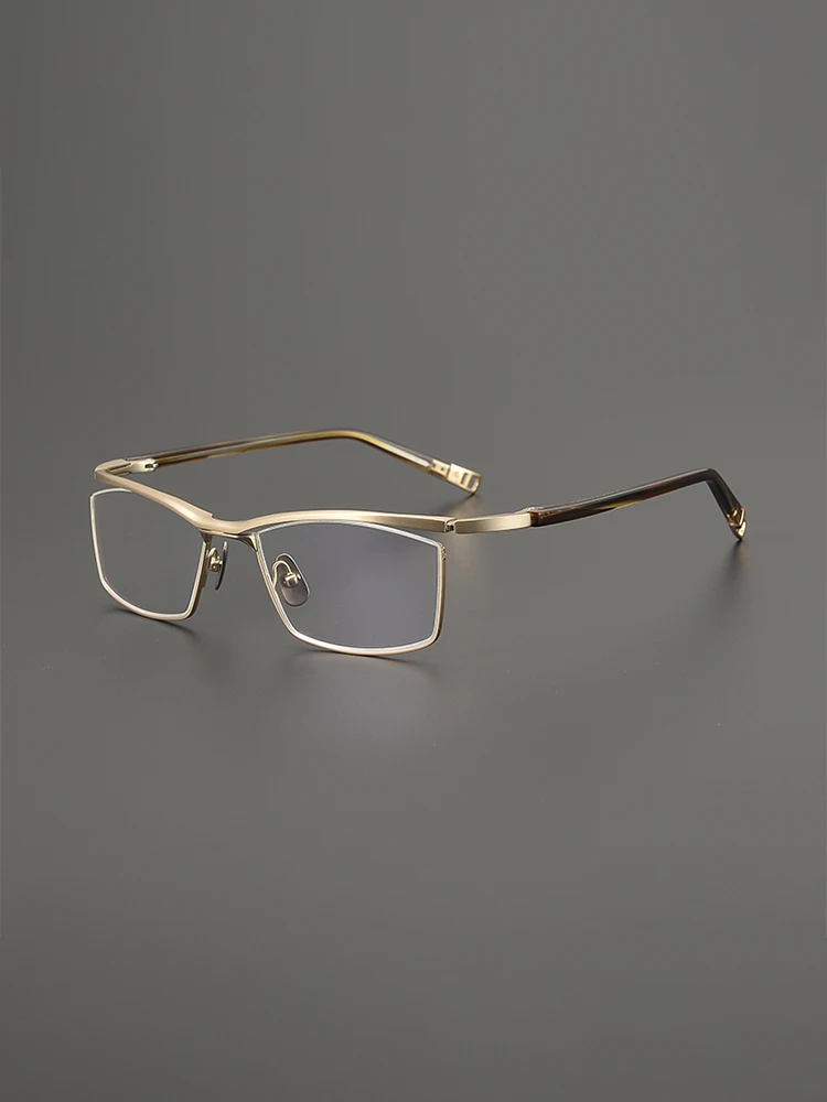 Big Face Irregular Titanium Glasses Frame for Men Prescription Optical Business Eyeglasses Custom Lens Myopia Reading Eyewear
Big Face Irregular Titanium Glasses Frame for Men Prescription Optical Business Eyeglasses Custom Lens Myopia Reading Eyewear