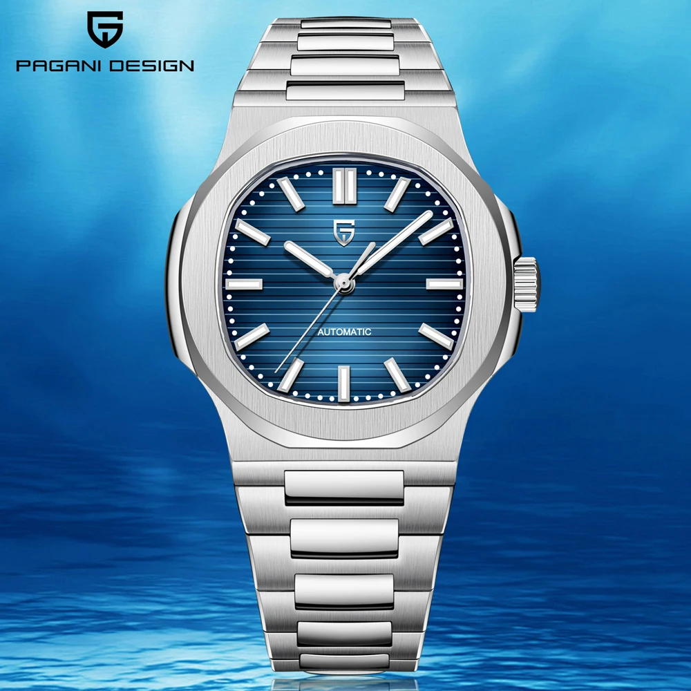 PAGANI DESIGN New Men's Watches Luxury Mechanical Watches For Man ST6 Automatic Watch Stainless Steel AR Sapphire Mirror Clocks
PAGANI DESIGN New Men's Watches Luxury Mechanical Watches For Man ST6 Automatic Watch Stainless Steel AR Sapphire Mirror Clocks