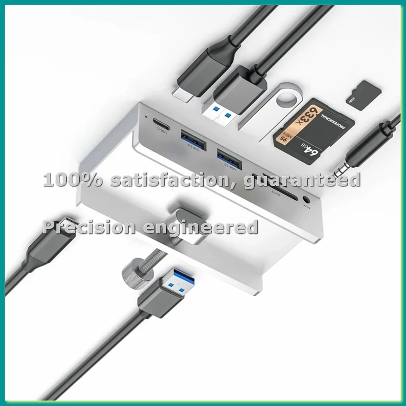 USB-хаб 6-в-1 USB 3.0, док-станция с креплением-клипсой, USB-адаптер, мульти-сплиттер, высокоскоростной адаптер 5 Гбит/с - TCES
USB-хаб 6-в-1 USB 3.0, док-станция с креплением-клипсой, USB-адаптер, мульти-сплиттер, высокоскоростной адаптер 5 Гбит/с - TCES