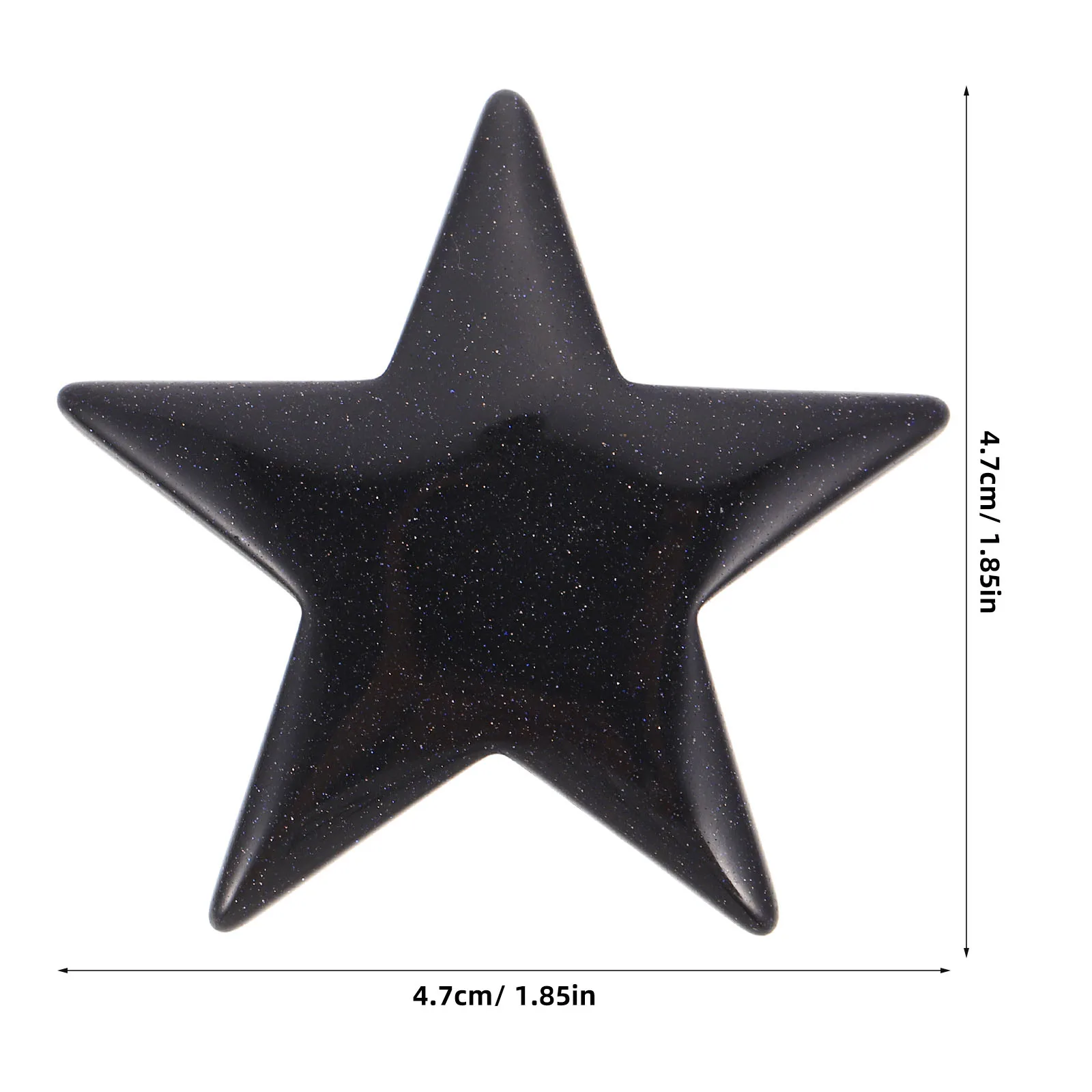 Five Pointed Star Stone Decorative Polished Stones for DIY Craft Jewelry Home Office Party Ornament Meditation
Five Pointed Star Stone Decorative Polished Stones for DIY Craft Jewelry Home Office Party Ornament Meditation
