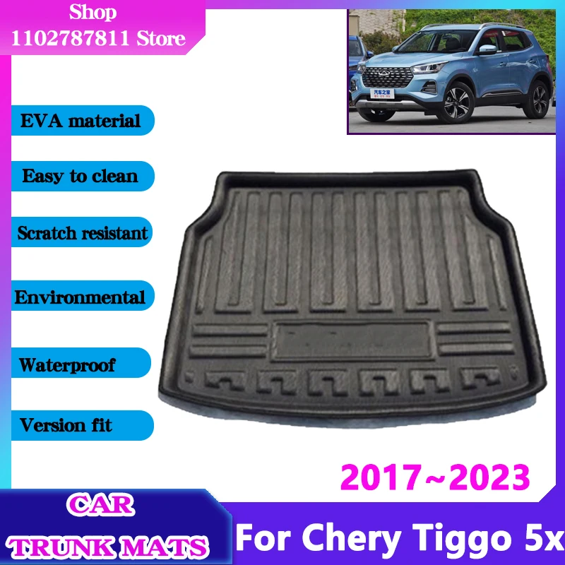 Напольные коврики для багажника автомобиля Chery Tiggo 5x, аксессуары 2017 ~ 2023 4 Pro, водонепроницаемые, защищающие грузы, легко чистящие, из ЭВА материала, коврик для хранения
Напольные коврики для багажника автомобиля Chery Tiggo 5x, аксессуары 2017 ~ 2023 4 Pro, водонепроницаемые, защищающие грузы, легко чистящие, из ЭВА материала, коврик для хранения