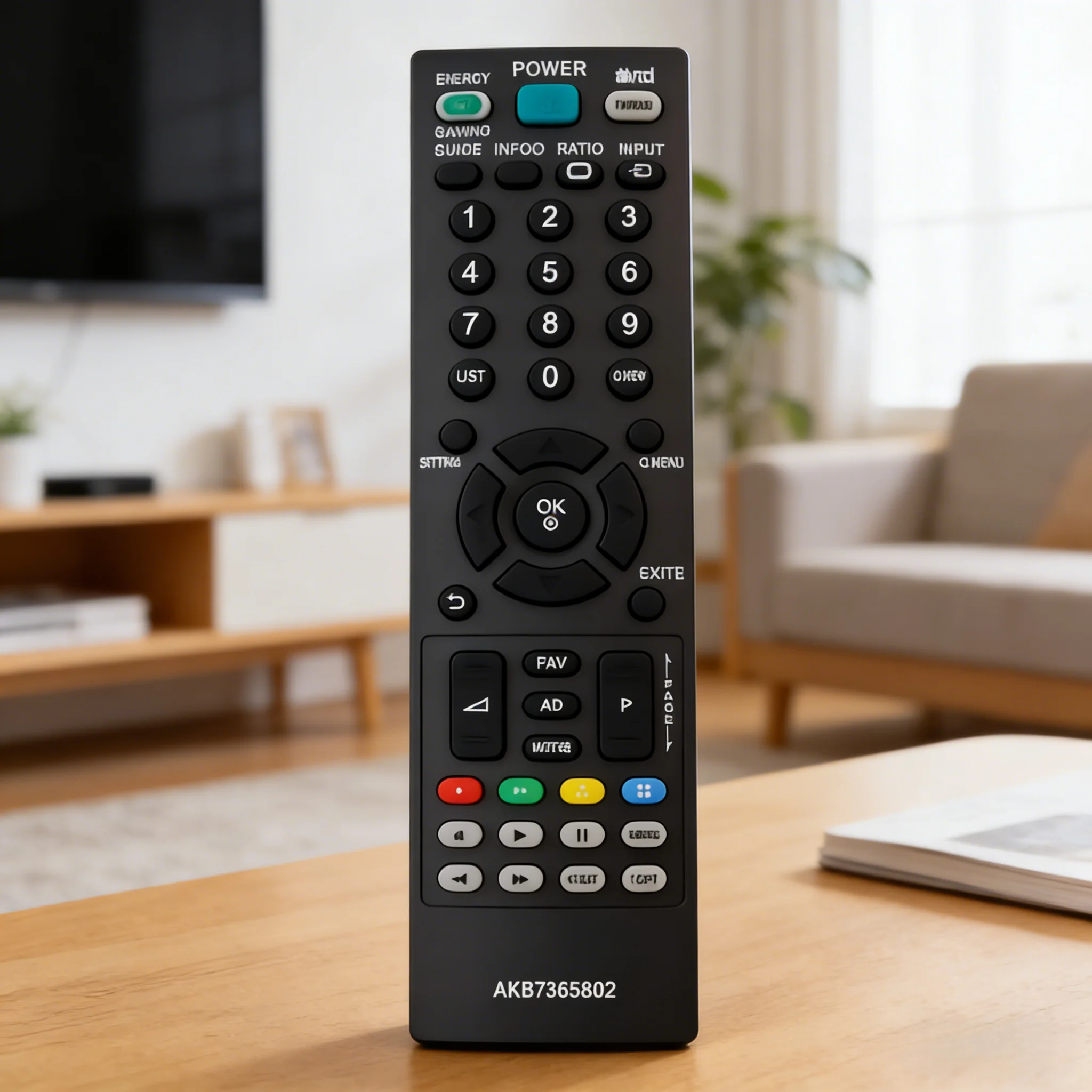 Пульт дистанционного управления для телевизора AKB73655802, совместимый с моделями 32CS460, 32LS3400, 32LS3450, 32LS3500, 32LS5600, 32LT360C, 37LS5600, 37LT360C
Пульт дистанционного управления для телевизора AKB73655802, совместимый с моделями 32CS460, 32LS3400, 32LS3450, 32LS3500, 32LS5600, 32LT360C, 37LS5600, 37LT360C