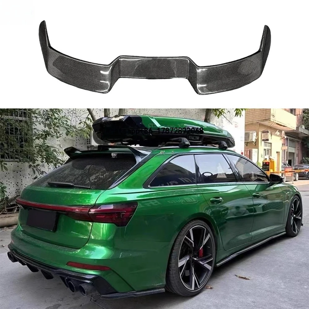 A6 C8 Avant Allroad Real Carbon Fiber Trunk Rear Tail Wing for A6 C8 Roof Spoiler Bodykit 2019+
A6 C8 Avant Allroad Real Carbon Fiber Trunk Rear Tail Wing for A6 C8 Roof Spoiler Bodykit 2019+