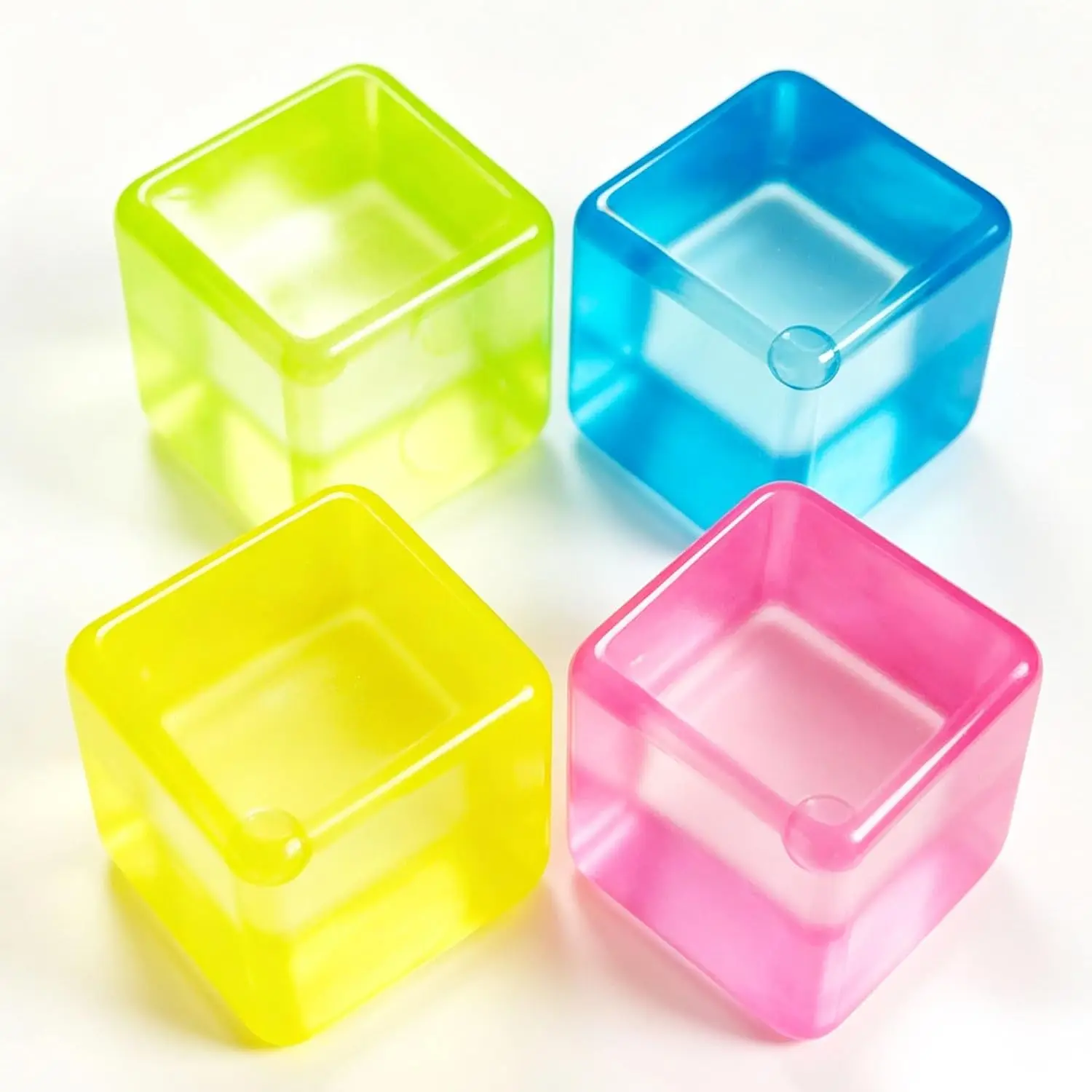 4pack 1.4in Stress Balls Fidget Toys, Ice Cube Squishy, Fidget Toys Square Squeeze Balls for Adults Kids Anxiety Stress Relief, Classroom Prizes, Birthday Gifts Party Favors
4pack 1.4in Stress Balls Fidget Toys, Ice Cube Squishy, Fidget Toys Square Squeeze Balls for Adults Kids Anxiety Stress Relief, Classroom Prizes, Birthday Gifts Party Favors
