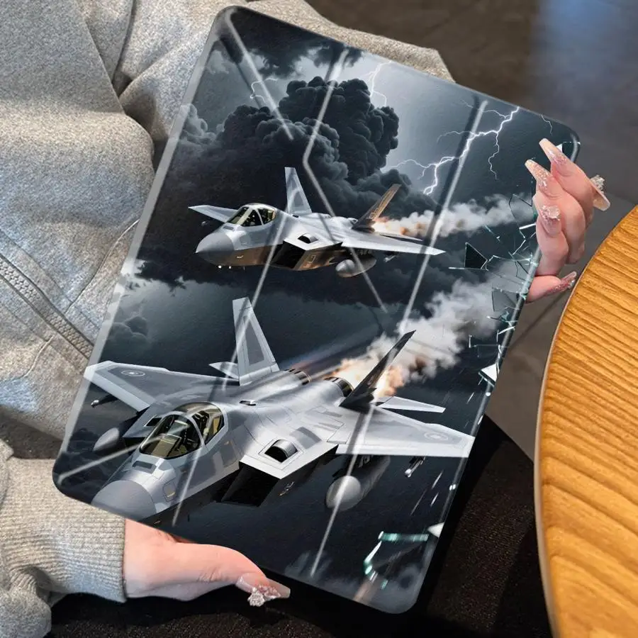 Чехол-подставка для планшетов Fighter Aircraft Cool Holder Cover для iPad Pro 2025, Mini 6, 7, Pro 11-го, 10-го, 9-го, 8-го, 7-го поколений, 12.9 дюймов, Air 4, 5, M3, M2, 1, 2
Чехол-подставка для планшетов Fighter Aircraft Cool Holder Cover для iPad Pro 2025, Mini 6, 7, Pro 11-го, 10-го, 9-го, 8-го, 7-го поколений, 12.9 дюймов, Air 4, 5, M3, M2, 1, 2