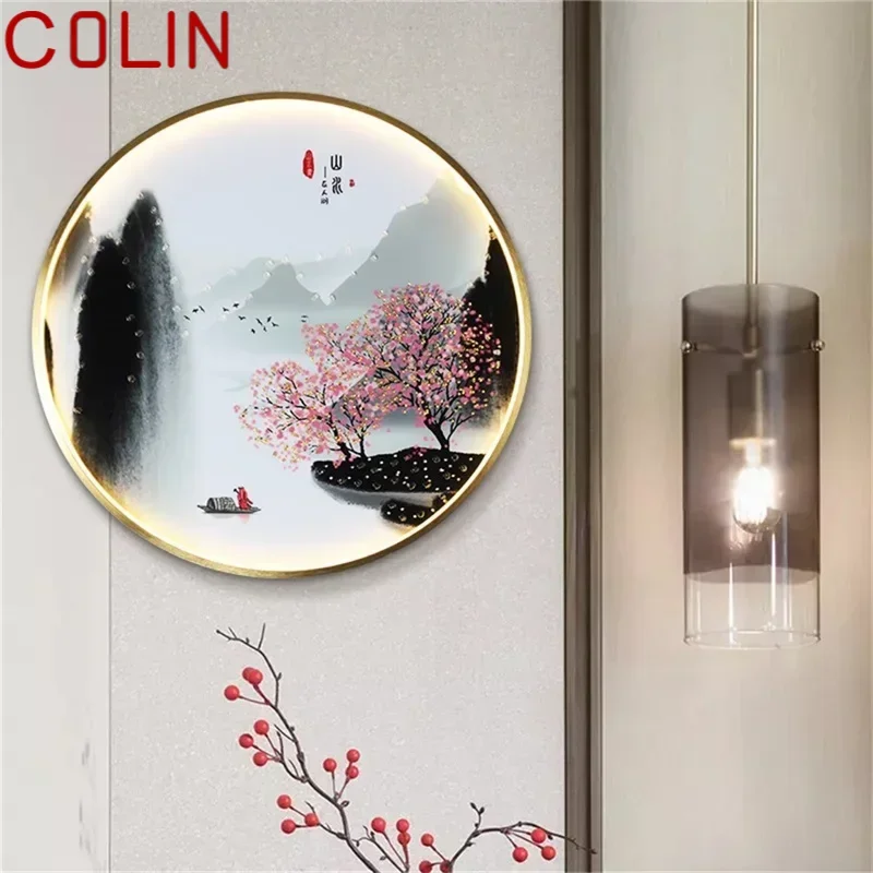 COLIN Indoor Wall Lamps Fixtures LED Chinese Style Mural Creative Light Sconces for Home Study Bedroom
COLIN Indoor Wall Lamps Fixtures LED Chinese Style Mural Creative Light Sconces for Home Study Bedroom