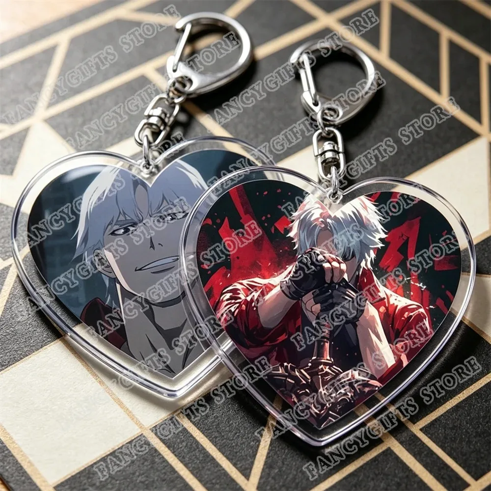 Hot Game Devil Dmc Keychains for Accessories Bag Dante Vergil Nero Sparda Lady Gaming KeyChain Ring Jewelry Fans Gifts Keyrings
Hot Game Devil Dmc Keychains for Accessories Bag Dante Vergil Nero Sparda Lady Gaming KeyChain Ring Jewelry Fans Gifts Keyrings