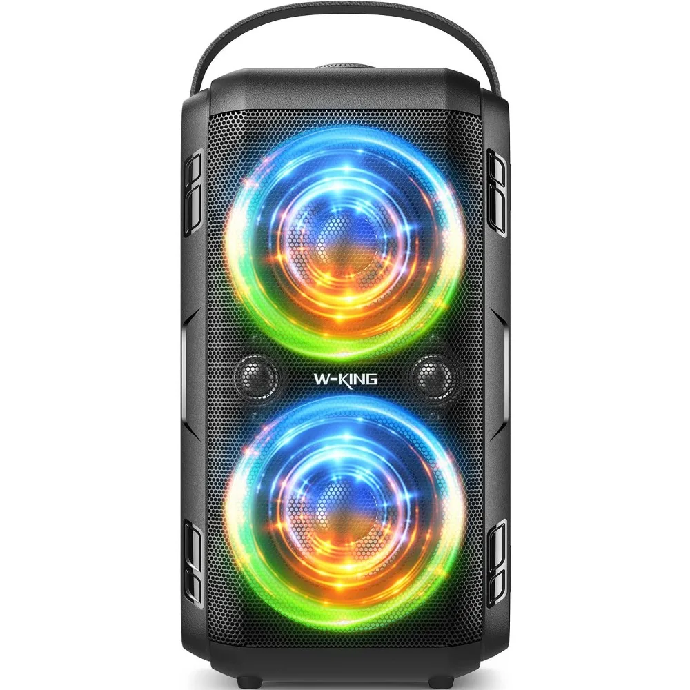 W-KING Party Самый громкий портативный Bluetooth-динамик, беспроводная стрела, максимальная мощность 180 Вт, большой уличный динамик, 4 драйвера с 2*4,04 дюйма, Su
W-KING Party Самый громкий портативный Bluetooth-динамик, беспроводная стрела, максимальная мощность 180 Вт, большой уличный динамик, 4 драйвера с 2*4,04 дюйма, Su